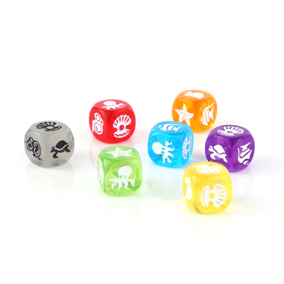 Custom 6 Sided Dice Board Game  Cards Games Dice Accessories 10000 Dice Game