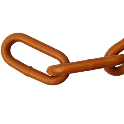 Orange Color 13MM G80 Alloy Steel Lashing Long Link Chain