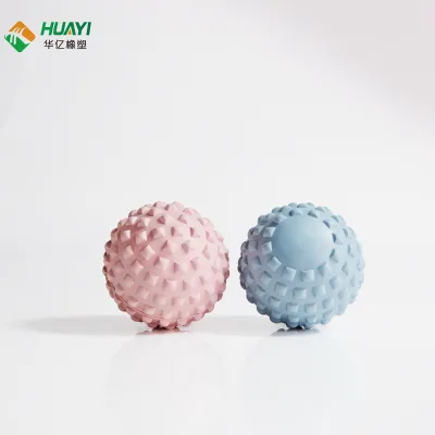 Huayi MobiPoint Textured Fitness Eva Massage Ball Yoga Prop for Targeted Body Pain Relief for Foot & Head