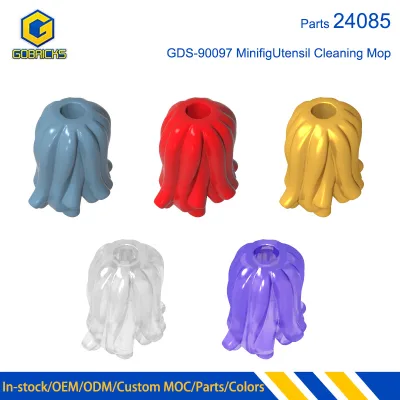 Gobricks MOC Bricks Minifig Model Building Accessories GDS-90097 Wholesale Building Block Parts Equipment Mop Head 24085