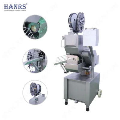 New Stainless Steel Sausage Clipping Machine Servo Motor Driven with PLC Control for Food Factories