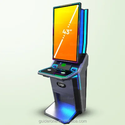 New Design Premium 43'' Touchscreen Upright Metal Amusement Cabinet Multi 5 in 1 Nudge Game