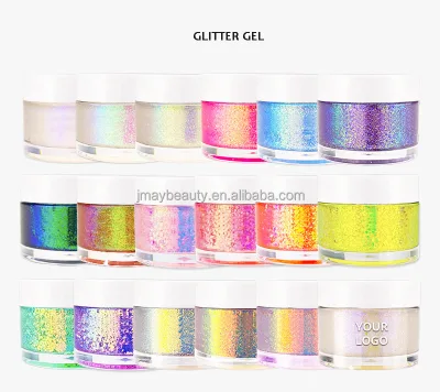 35ml Vegan Body Face Eye Shadow Stage Makeup Festivals Metallic Chameleon Cosmetics Glue Luminous Neon Eyeshadow Gel Glitter