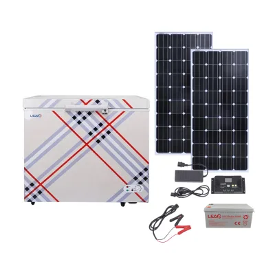 OEM DC Solar Panel Powered Fridge Freezer Refrigerator Container Battery Charging for Home Use