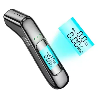 Professional Factory Wholesale Alcohol Meter Device USB Portable Breathalyser Alcohol Tester