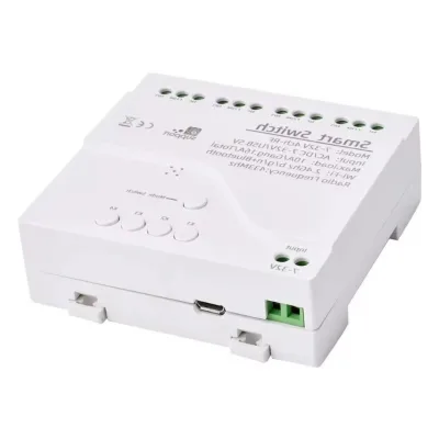 Cle EasyLink APP Control 4CH-RF WiFi Relay RF Switch Module 433MHz Remote Control with Shell Electronic Components