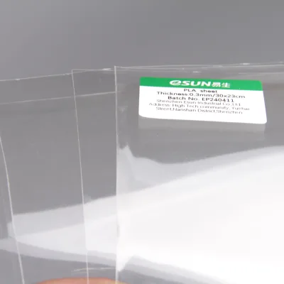 Virgin Plastic PLA Sheet High Quality Solid Plastic Polypropylene PLA Plate Sheet Acid and Alkali Resistant Polypropylene Board