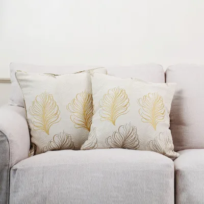 JYH Wholesale Home Decor Custom Linen and Cotton Printed Cushion Covers