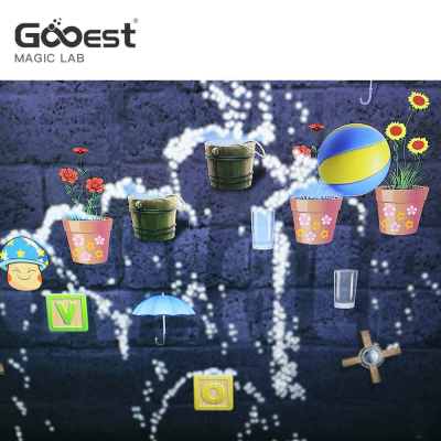 New Design High Quality Products More Players Particaipating Interactive Wall Games