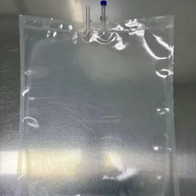 Factory Supply Empty New Disposable PVC Transparent 1000ml/3000ml/5000ml Animal Pet Use Class I Infusion IV Bags