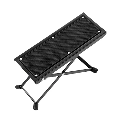 Wholesale Adjustable Guitar Rest Steel Folding Footstool for Acoustic Classic  Electric Guitars Durable Musician Foot Pedal