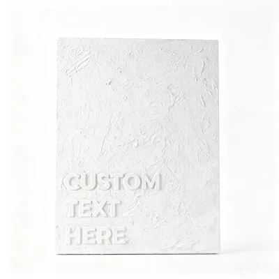 Custom Handcrafted Wood Sign With 3D Letters and Quartz Sand Texture Perfect for Custom Slogan or Prayer Text Hotel Decor