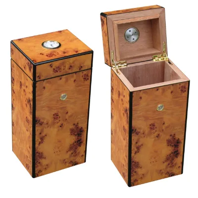 Custom Vertical Cigar Tobacco Cigarette Humidor Packing Box