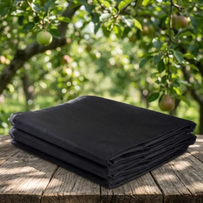 Premium Garden Protection Mesh Netting 10x12ft PP Nanocomposite Anti-UV Insect Bird Barrier Net 33% Shading Ratio (Black)
