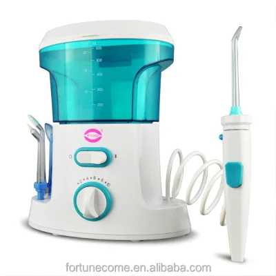 YASI FL-V9 Oral Irrigator Adjustable Pressure Detachable Tank Multi Nozzles Home Water Flosser for Family Braces Gum Care