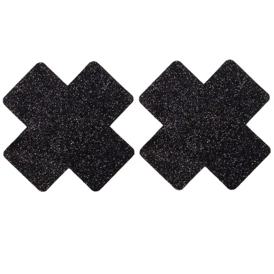 Custom Shape Breast Nipple Cover Stickers Disposable Nipple Pasties Glitter Adhesive Breast Sticker for Party Decoration