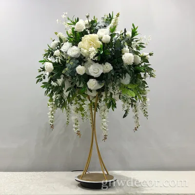 Rose Peony Planner Silk Flower Ball Wedding Graduation Easter Centerpiece 70cm Diameter