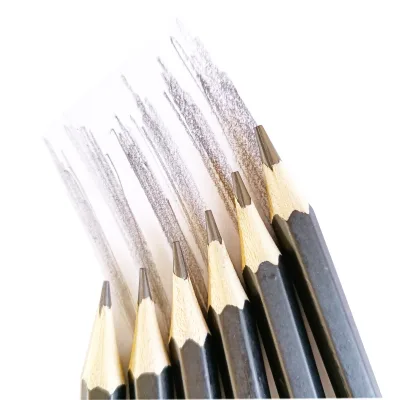 Best Selling Professional Standard Wooden Black Lead Artist Pencil Set and Sketch Set