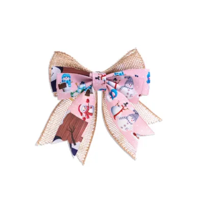 Selling Christmas Decor Large Handmade Bowknot Merry Christmas Family Decorations Christmas Tree Decorations Bows