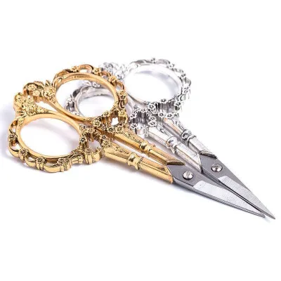 European Retro Classic Vintage Antique Handicraft DIY Tool Cross Stitch Craft Sewing Tailor Scissors