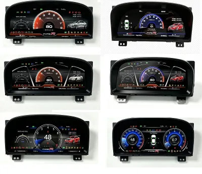 12.3Inch Car Digital Dashboard Speedometer Display for Honda Civic 8th Generation 2006-2011 LCD Instrument Panel