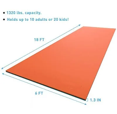 Customized Logo XPE High-quality Foam Durable Low-priced Outdoor Use High Capacity Water Floating Pad