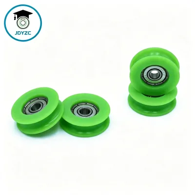 625Z Plastic U Groove Sliding Pulley Wheel Household Low Noise Guide Roller for Sliding Door Drawer Sliding Roller