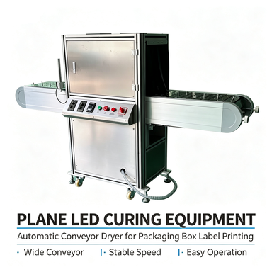 Stable Running Automatic PLC LED Flat Curing Machine Industrial Dryer New for Printing Factory Mass Production