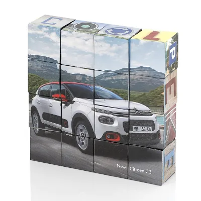 Toys for 9 Sides Puzzle Cube Toys Educational Paper Block Puzzle