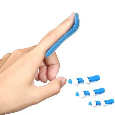 Thumb Splint Brace Support Relieve Pain Finger Arthritis Post Operative Care Finger Splint Soft Padded Aluminum HA01858