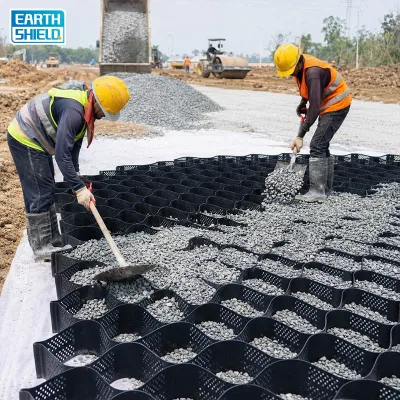 High Strength HDPE Geocell for Airport Runways, Parking Lots, Ground Stabilization and Long Service Life