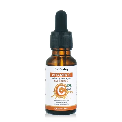 Vitamin C Serum with Hyaluronic Acid & Centella Asiatica Extract for Face & Hand Brightening Moisturizing & Anti-Aging