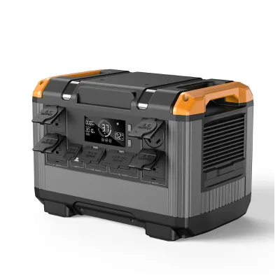 Outdoor 110v 220v Lifepo4 Lithium High Capacity Portable Solar Power Station 2000W 1000W 600W Mobile Portable Power Station