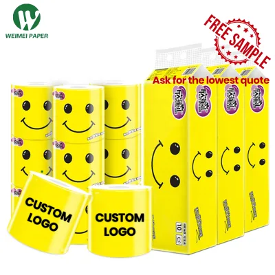 Hot Selling Custom Soft Toilet Tissues Paper Rolls Wholesale Option Available