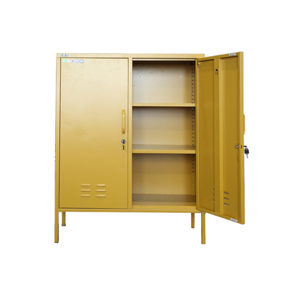 High Quality Children 2-door Metal Steel Home Storage Cabinet