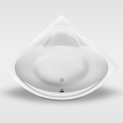 New Triangle Shaped Small Corner Bath for Adult