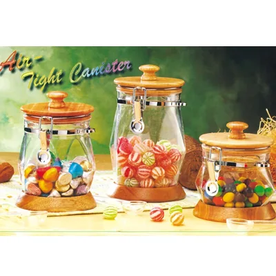 Plastic Acrylic Air Tighted Canister