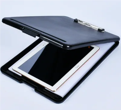 Wholesale New Office Folio Side-Opening Low Profile Clip Small A4 Storage Clipboard for Nurses Teachers