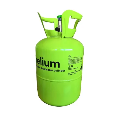 Promotional Small Christmas Party Balloon Helium Cylinder Steel 7L Portable Disposable 99.99% Purity High Quality