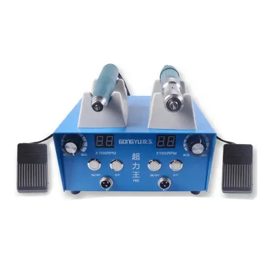 2024 AT-CM-038 &A4&A7 Two Handpiece 60000rpm 12N.CM Best Jewelry Carving Tools for Jewelry Crafting Polishing Machine