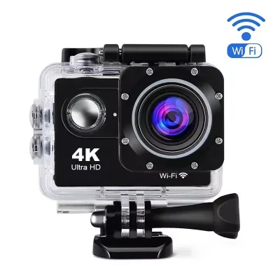 2024 Entfy Level 4K 30FPS/60FPS Accept 30M Waterproof Action Camera Wifi for Climbing or Hiking