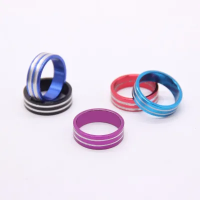 YT Wholesale Bicycle Parts CNC Aluminum Stem Spacer Fork Washer Bicycle Headset