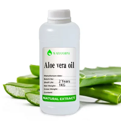 Aloe Vera Oil Purealoe Vera Massage Oil Deeply Moisturizing and Repairing Facial and Body Essential Oil Cold Pressing