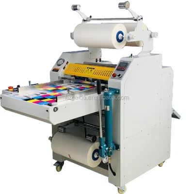 WD400B Double Side Touch Screen System  Hydraulic Roll Laminator