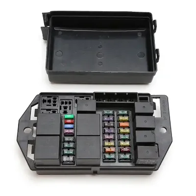 12V Auto Waterproof Fuse Relay Block Universal Fuse and Relay Box Car Relay & Fuse Block With Wires for Car Marine Boat