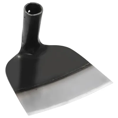 Large Old-Fashioned Manganese Steel Flat Hoe Tool Agricultural Vegetables Land Reclamation Household Outdoor Weeding Hoe