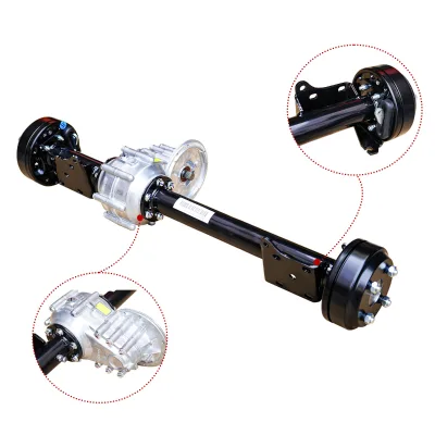 Genek Electric Rear Axle Assembly New Arrivals Transaxle Assembly 73500-G01 for EZGO Club Car DS Precedent Golf Cart Electric
