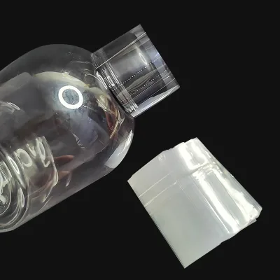 Printed Perforated Safety Shrink Wrap Seal Bands PVC Heat Shrink Band for Bottle Caps