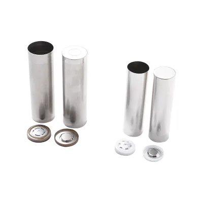 18650 Empty Metal  Lithium Battery Case With Explosion-Proof Covers