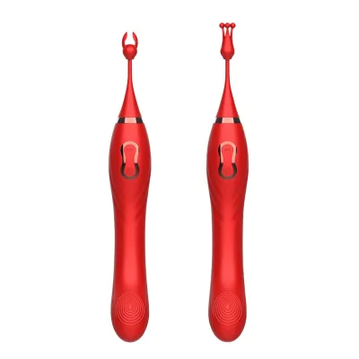 Vibrator Wand Massager 3 in 1 Tease Orgasm Pen Sex Toys for Women Upgraded Soft Silicone Female Adult Toys